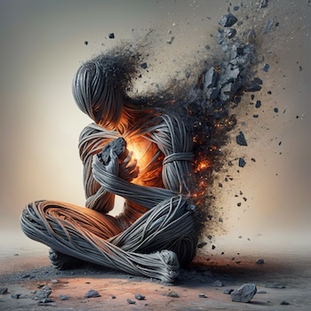 Don't Let your Soul Dissolve letter image